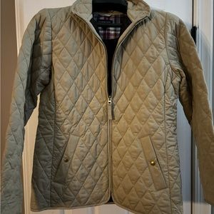 Lands End quilted jacket. Size small.